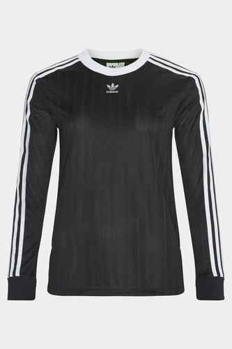 3 Striped Long Sleeve t-shirt i sort med striber og logo fra Adidas Originals 1