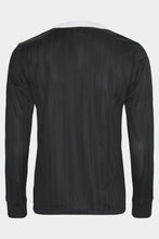 3 Striped Long Sleeve t-shirt i sort med striber og logo fra Adidas Originals 2
