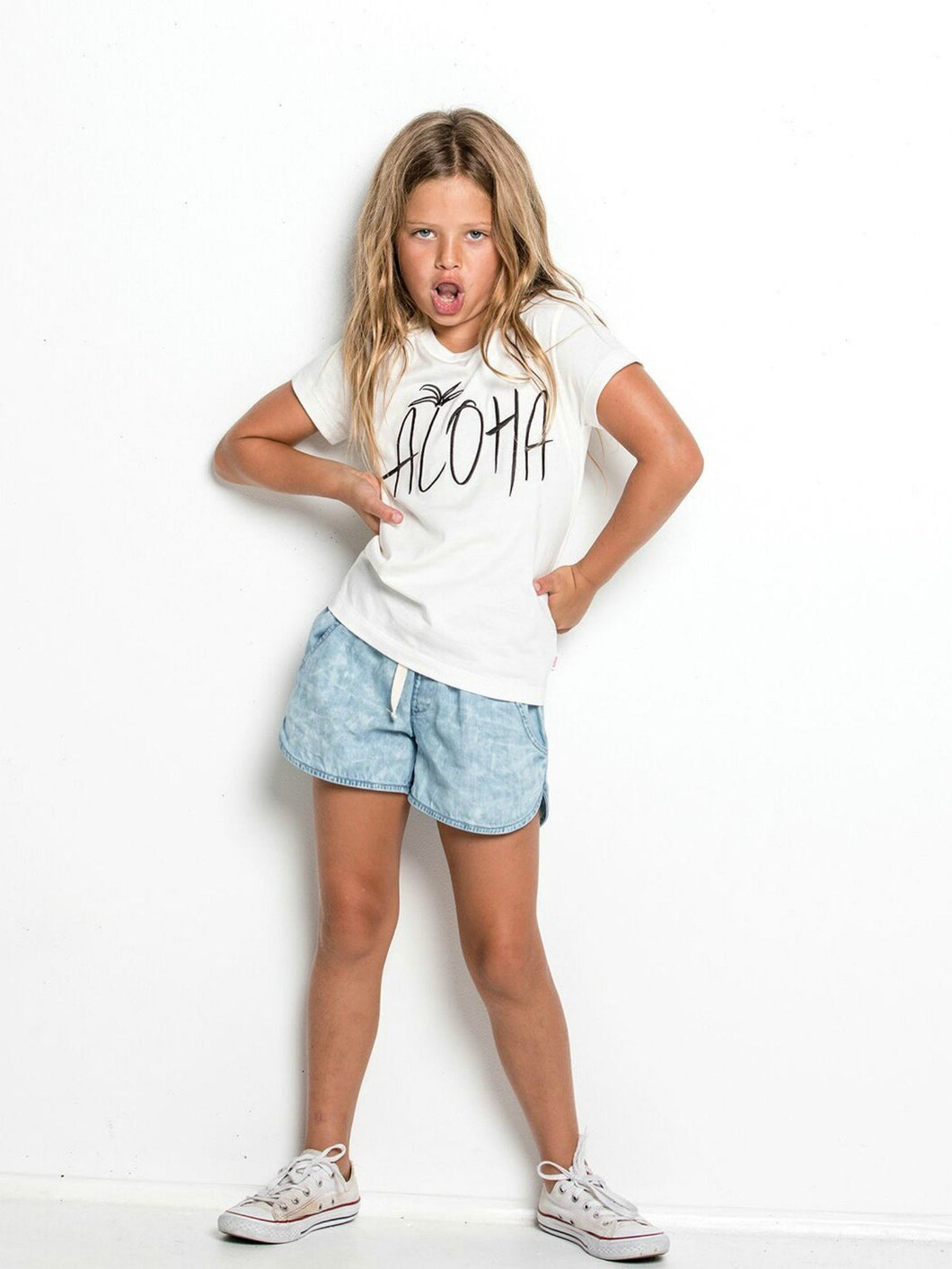 Aloha Cream Tee