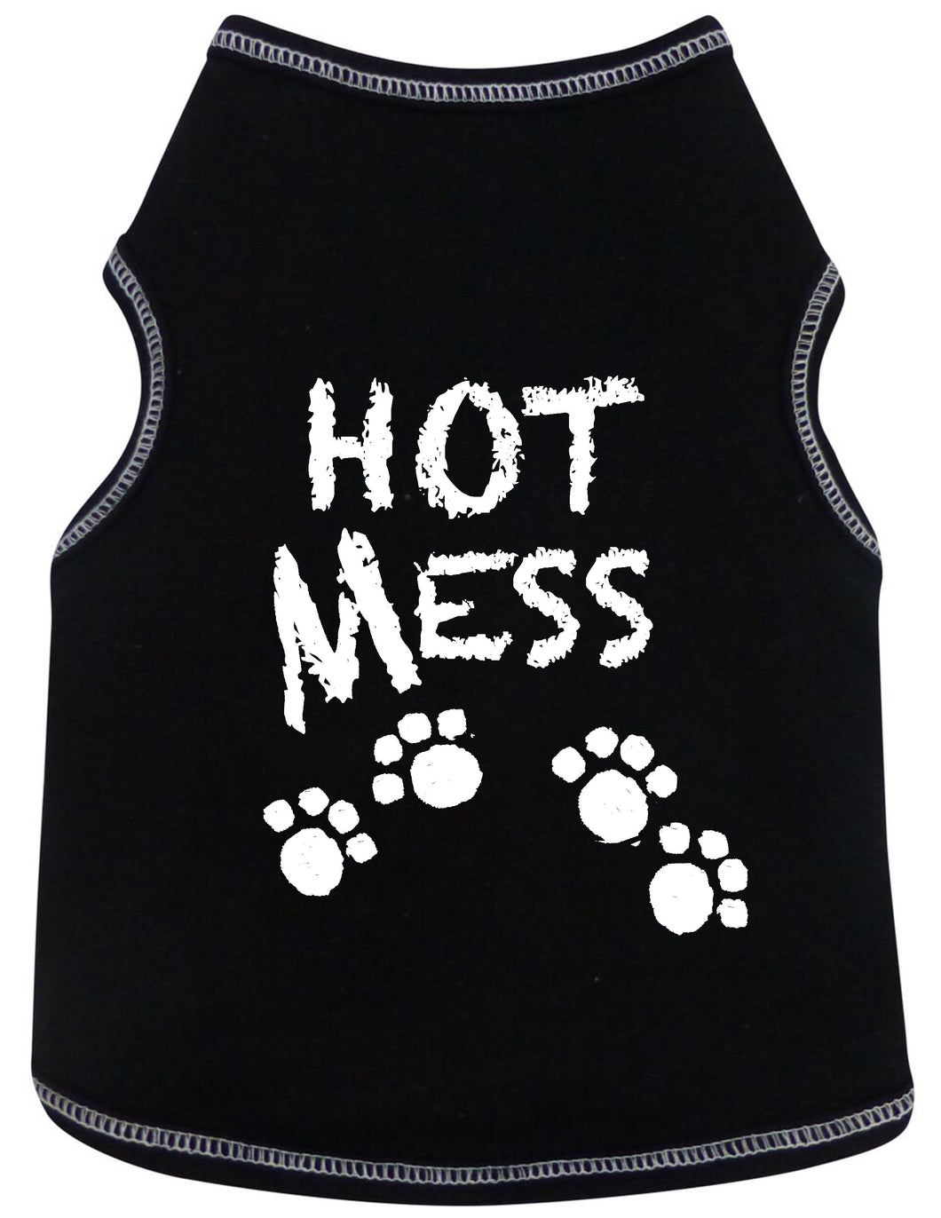 HOT MESS TANK 918499 BLK+