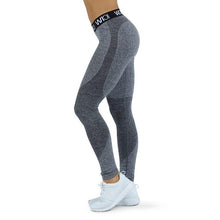 ICANIWILL - SEAMLESS TIGHTS GRÅ/SORT